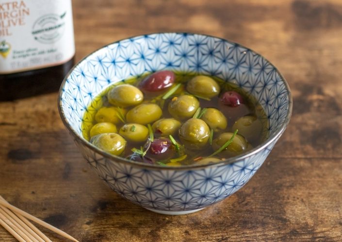 marinated olives