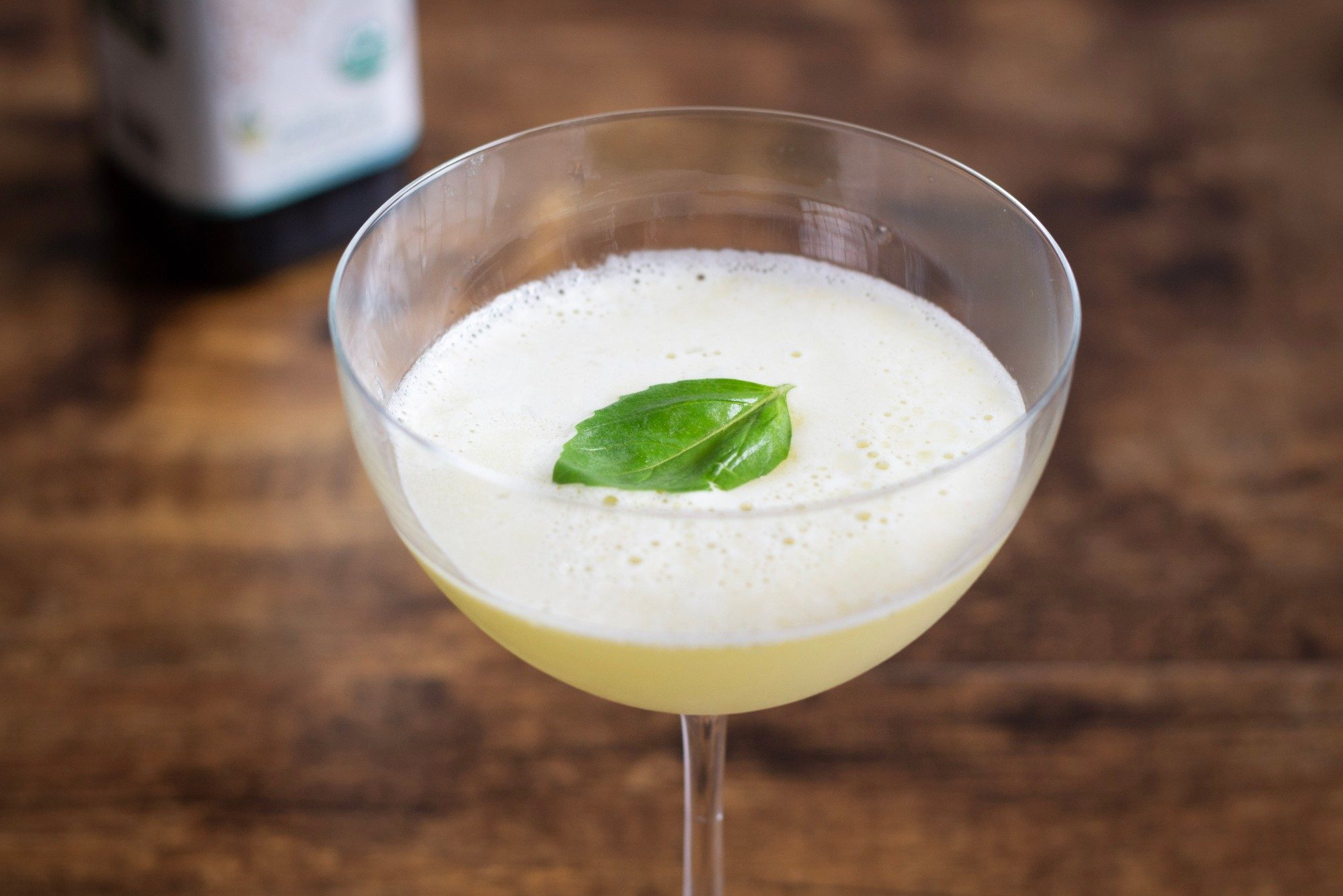 The Mediterraneo Lemon, Basil and Olive Oil Cocktail Zucchi US